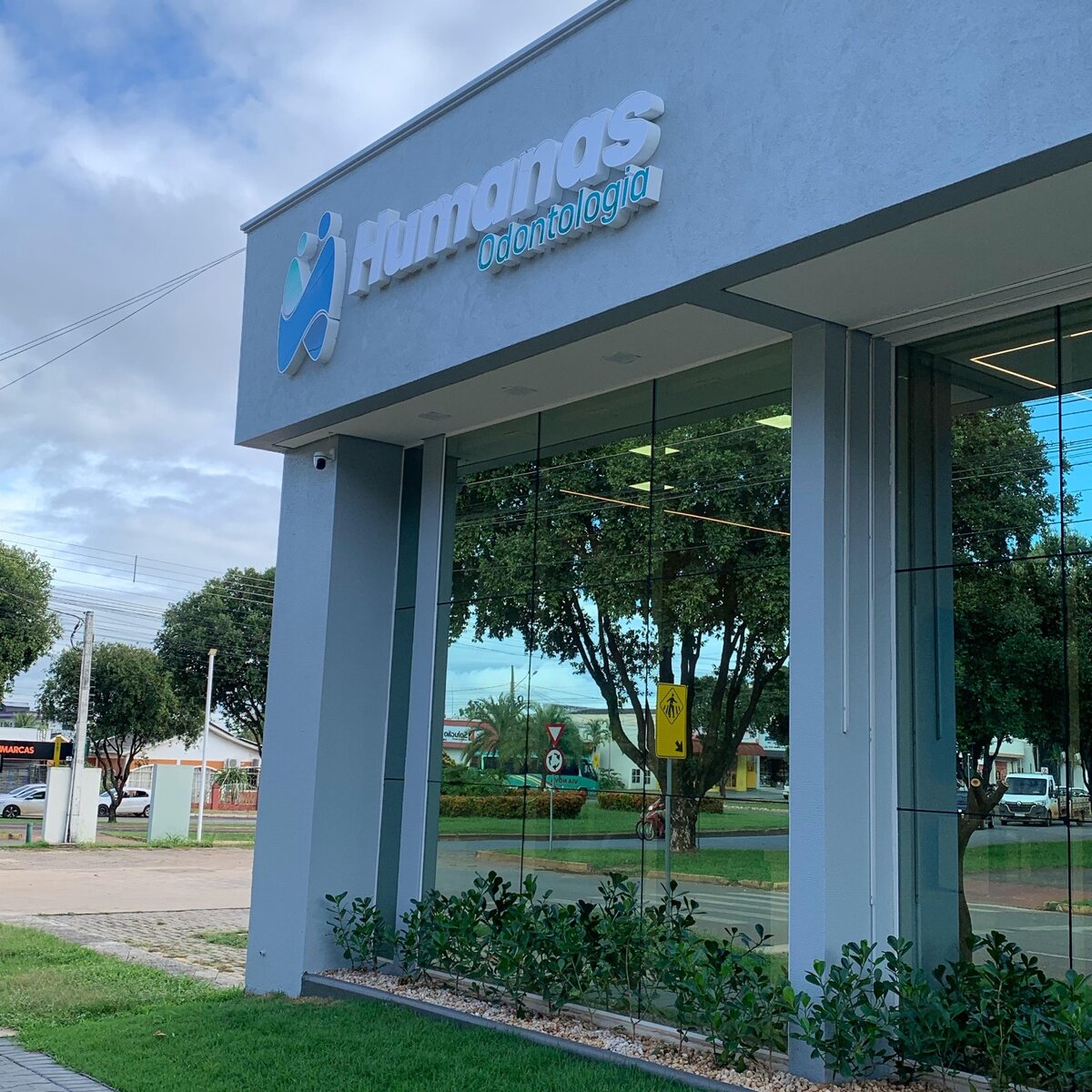 Entrada da Clínica Humanas Odontologia
